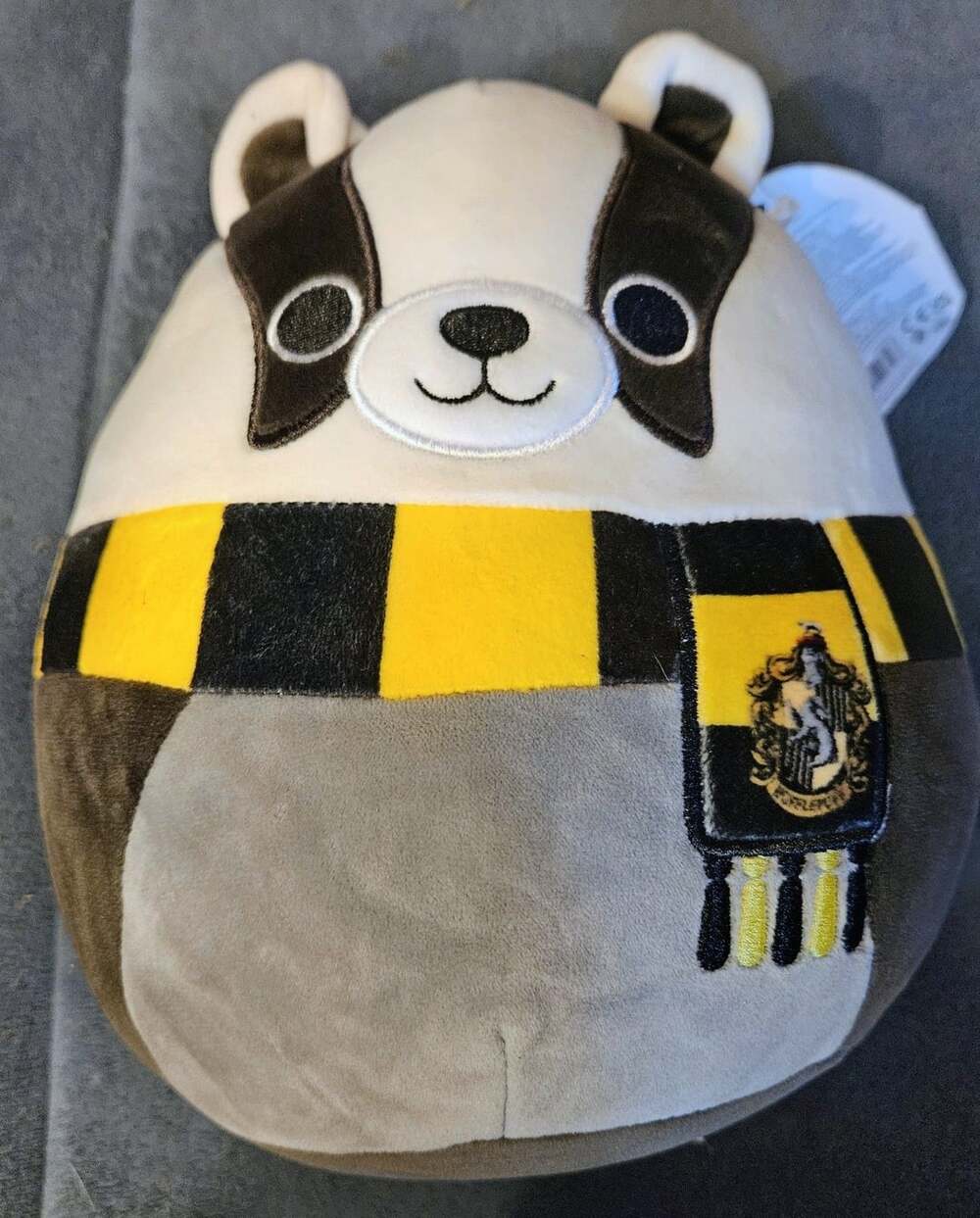 Squishmallows Harry Potter Hufflepuff Badger Plush Stuffed Animal 10"